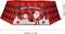 31in Buffalo Plaid Christmas Tree Collar Hexagon Christmas Tree Ring for Artificial Trees Christmas Tree Skirt